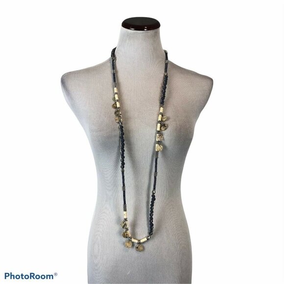 Chico's Long Necklace 48" Utopia Single Strand - Picture 3 of 8